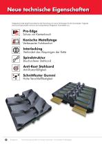 Technische Eigenschaften der neuesten Generation Gummiketten für Minibagger-4