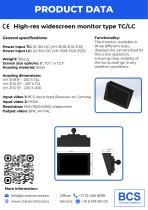High-res widescreen monitor type TC/LC