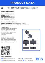 VH-9000 Wireless Transceiver set