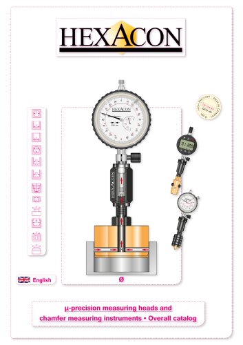 Precision measuring heads and chamfer measuring instruments