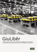 GiuLiber - Foaming fixture for doors and panels of refrigerators and coolers