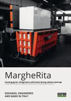MargheRita - Downward looking foaming fixture for refrigerators and freezers