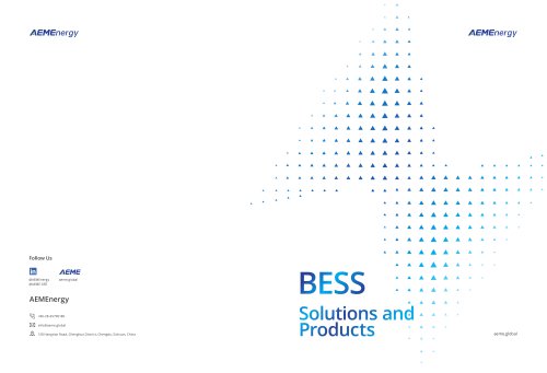 AEMEnergy BESS Solutions and Products MassPower Container BESS