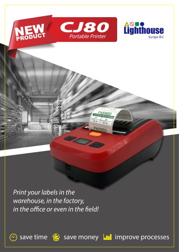 CJ80-C / CJ80-T - Brochure and Consumables Pricelist