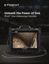 Unleash the Power of One IPLEX™ One Videoscope Solution
