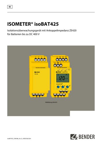 ISOMETER&reg; isoBAT425