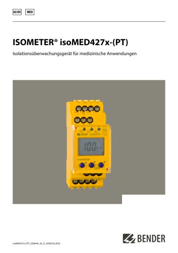 ISOMETER&reg; isoMED427x-(PT)