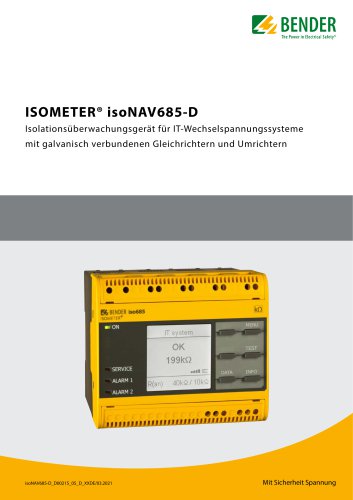 ISOMETER&reg; isoNAV685-D