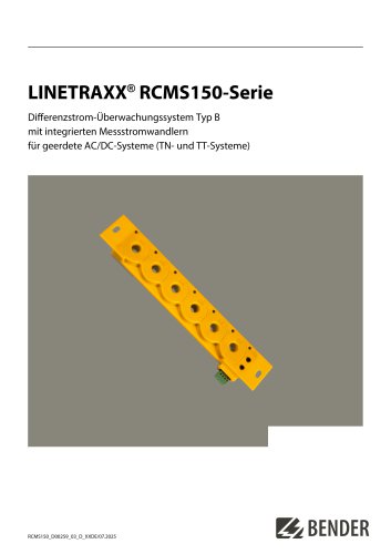 LINETRAXX&reg; RCMS150 series