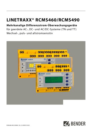 LINETRAXX&reg; RCMS460/RCMS490