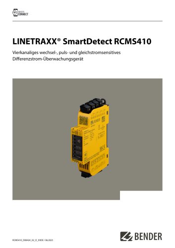 LINETRAXX&reg; SmartDetect RCMS410