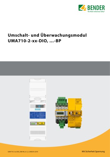 UMA710-2-xx-DIO, &hellip;-BP