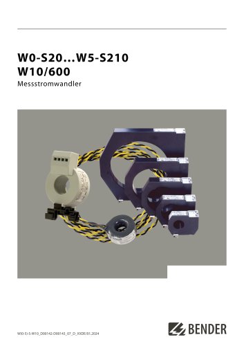 W0-S20&hellip;W5-S210 W10/600