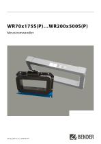 WR70x175S(P)…WR200x500S(P)