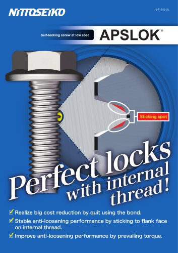 Metal screw APSLOK