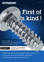 Screw for Plastics Fastening 「GIZA TITE」
