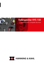 Federspeicher HYS 150-1