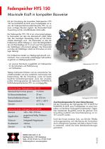 Federspeicher HYS 150-2