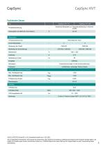 Datenblatt CapSync HVT-2