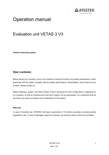 Handbuch VETAS 3 (EN)