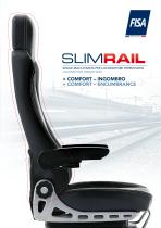 Locomotive driver seats SLIM