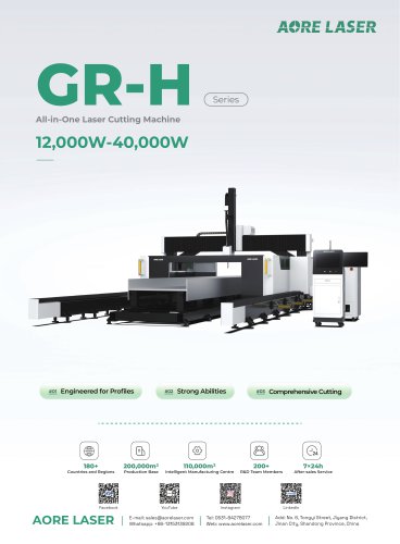 AORE LASER All-in-One Laser Cutting Machine GR-H series