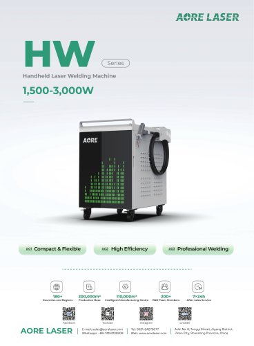 AORE LASER Handheld Laser Welding Machine HW-3000W