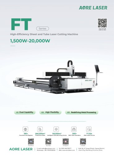 AORE LASER High-Efficiency Sheet and Tube Laser Cutting Machine F3015T