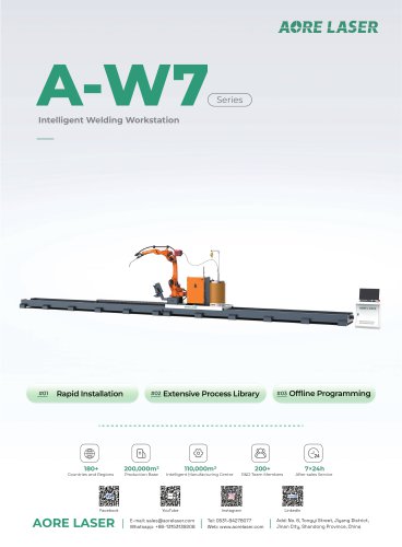 AORE LASER Intelligent Welding Workstation A-W7 series 