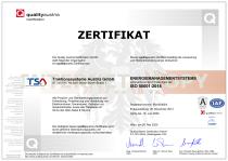 Energiemanagementsystem gemäß ISO 50001-1