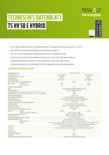 TS HV 50 E HYBRID