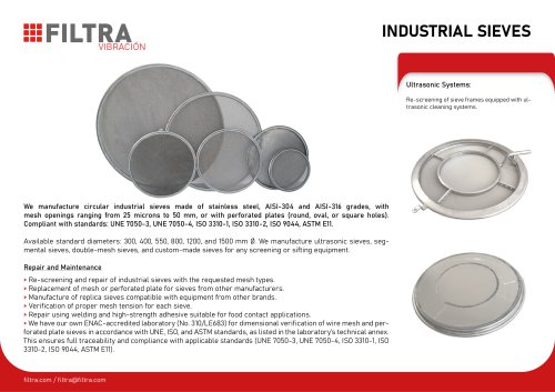 INDUSTRIAL SIEVES