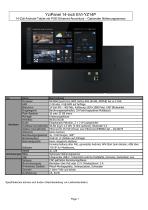 EVI-YZ14P : 14-Zoll-Android-Tablet mit POE-Ethernet-Anschluss – Optionaler Näherungssensor-1