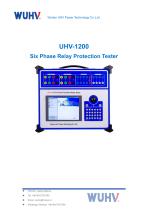 UHV-1200 Six Phase Relay Protection Tester -Catalog