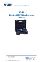 XP-1A Handheld SF6 Gas Leakage Detector-Catalog