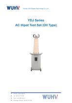 YDJ Series AC Hipot Tester (Oil Type) -Catalog