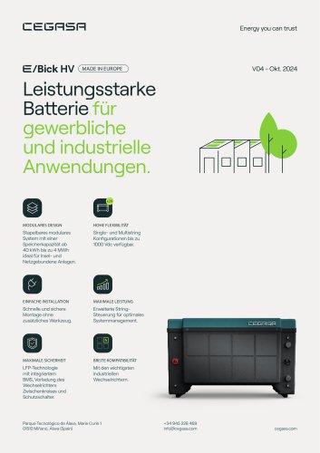 Datenblatt E/Bick HV