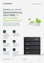 Datenblatt E/Scal HV Home