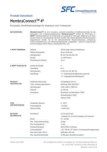 MembraConnect 4-6