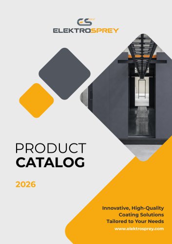 2026 Products for Elektrosprey