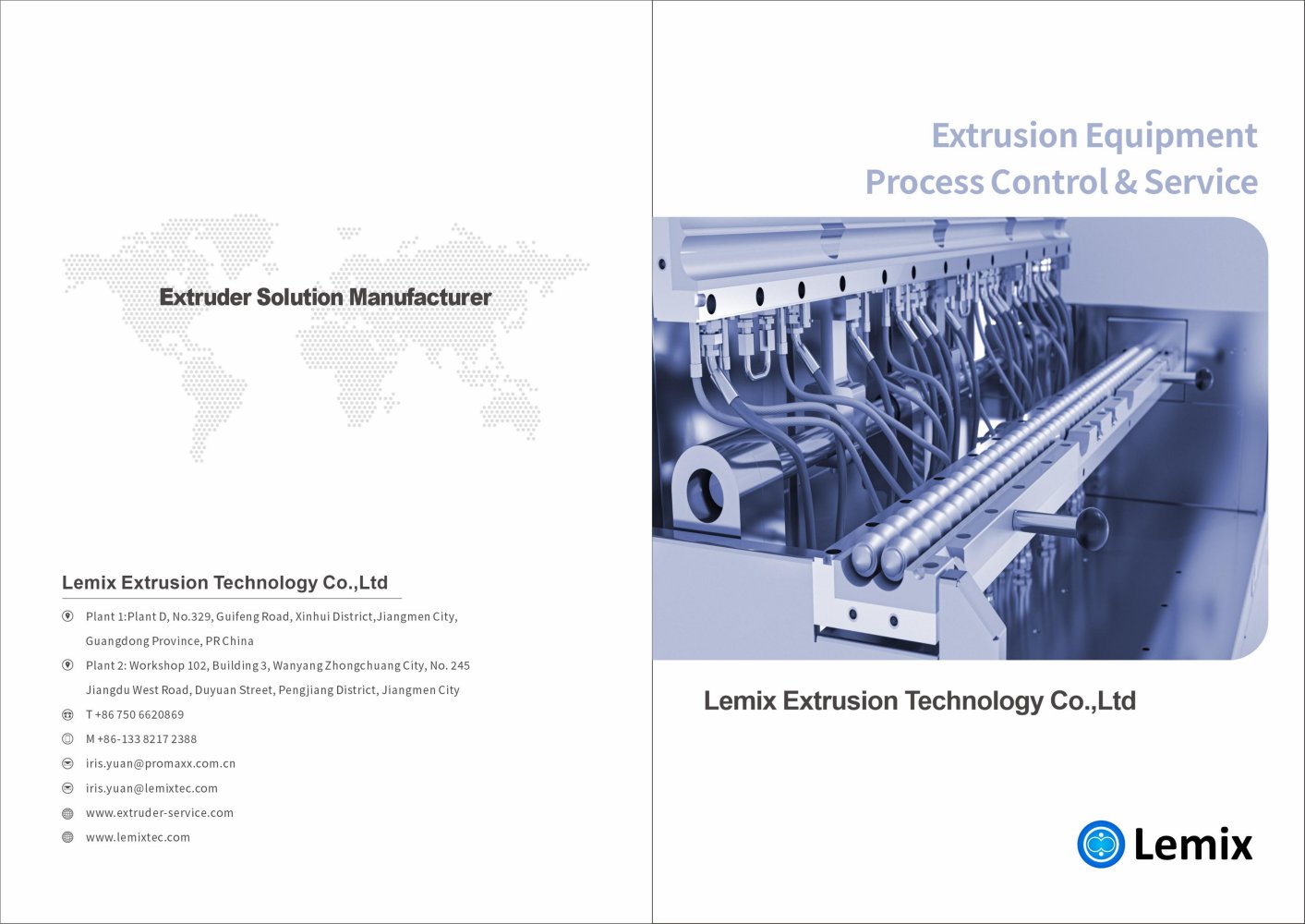 Twin Screw Extruder for Plastic Industry - LEMIX Extrusion