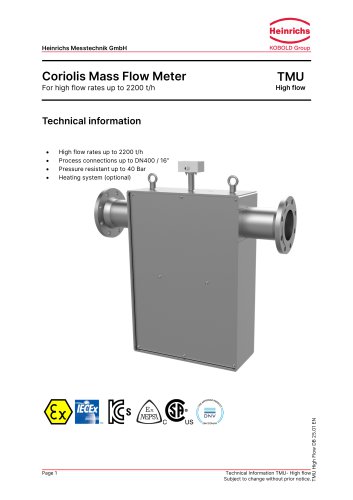 TMU High flow