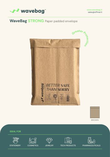 WaveBag STRONG Paper padded envelope