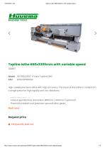 HU 660x3300-4 Vario Topline DRO