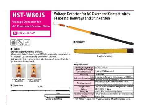 Voltage detector for railroad 3