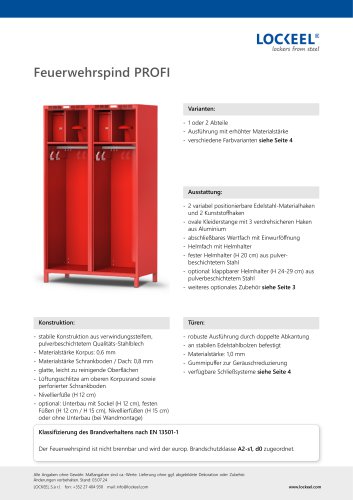 Feuerwehrspind PROFI