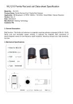 WL1210 Ferrite Rod and Coil Application Solutions