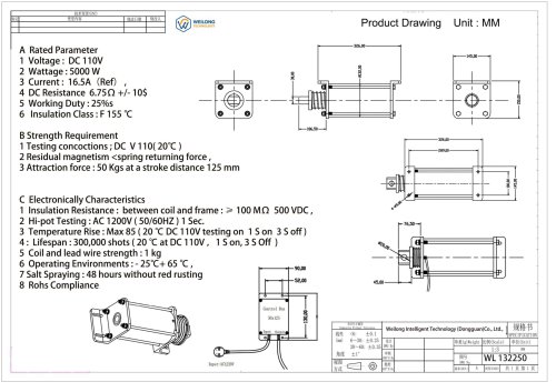 WL132250 Industrial Tubular Solenoid for Automation Guide