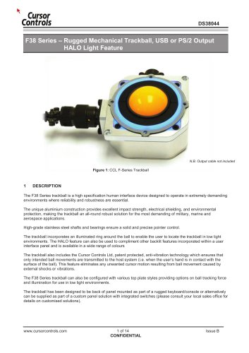 F38 Trackball Halo