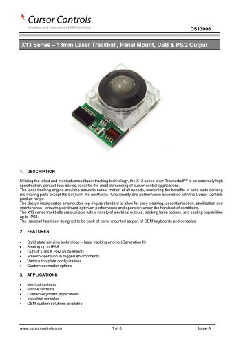 X13 Trackball